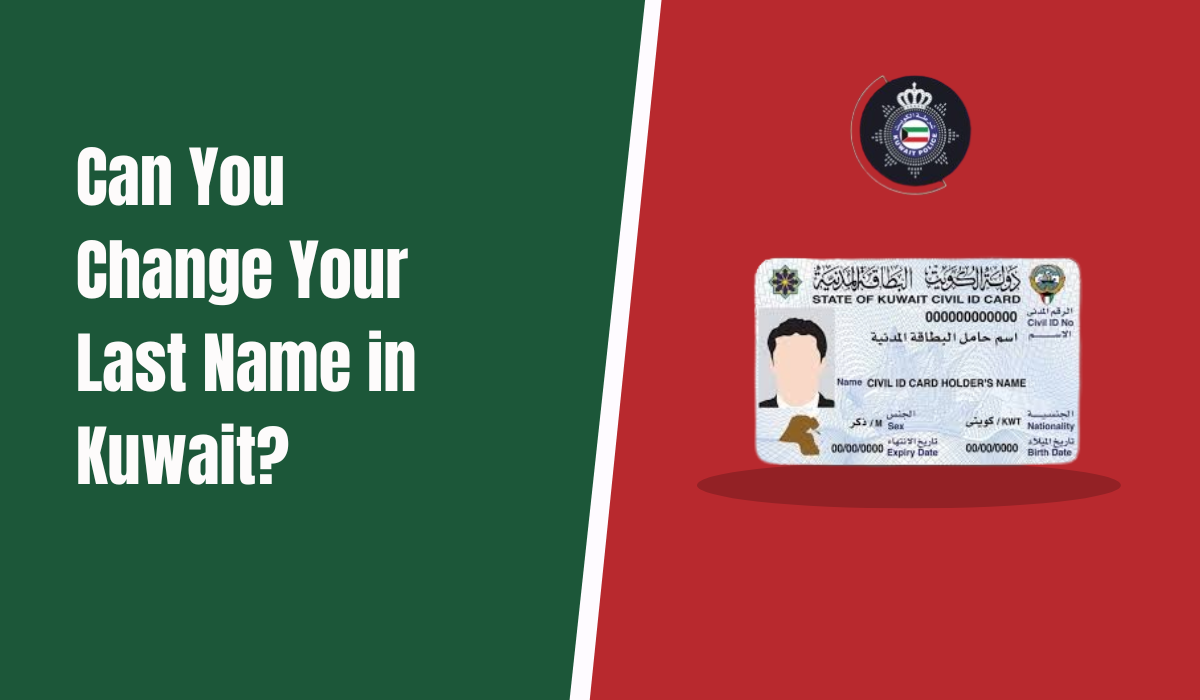 Can You Change Your Last Name in Kuwait?