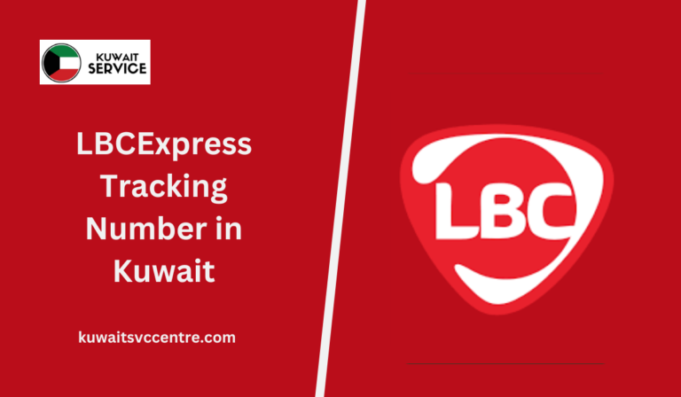 LBCExpress Tracking Number in Kuwait