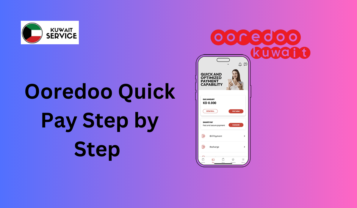 Ooredoo Quick Pay Step by Step