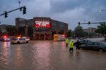 Torrential Rain Turns Nagoya Streets